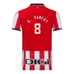 Günstige Fußballtrikots Athletic Bilbao O. Sancet 8 Heimtrikot 2025-26 Kurzarm